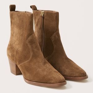 Abercrombie & Fitch Western Ankle Boots